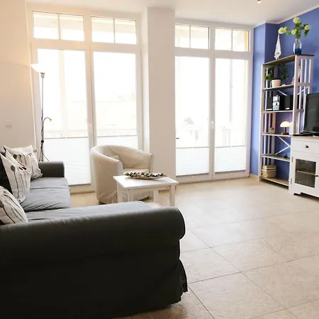Villa Bergfrieden Whg 06 Mit Balkon & Meerblick *